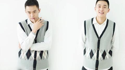 简单成人背心视频教程,简单成人背心制作教程