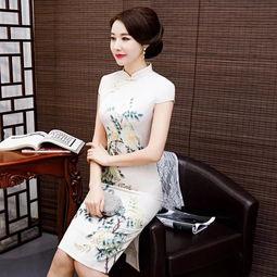 成人纯棉旗袍直播间视频,纯棉旗袍的时尚演绎